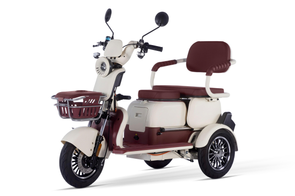 Preview: Geco CX2 Dreirad Scooter R120 Elektro Roller Mobil 1200W 60V